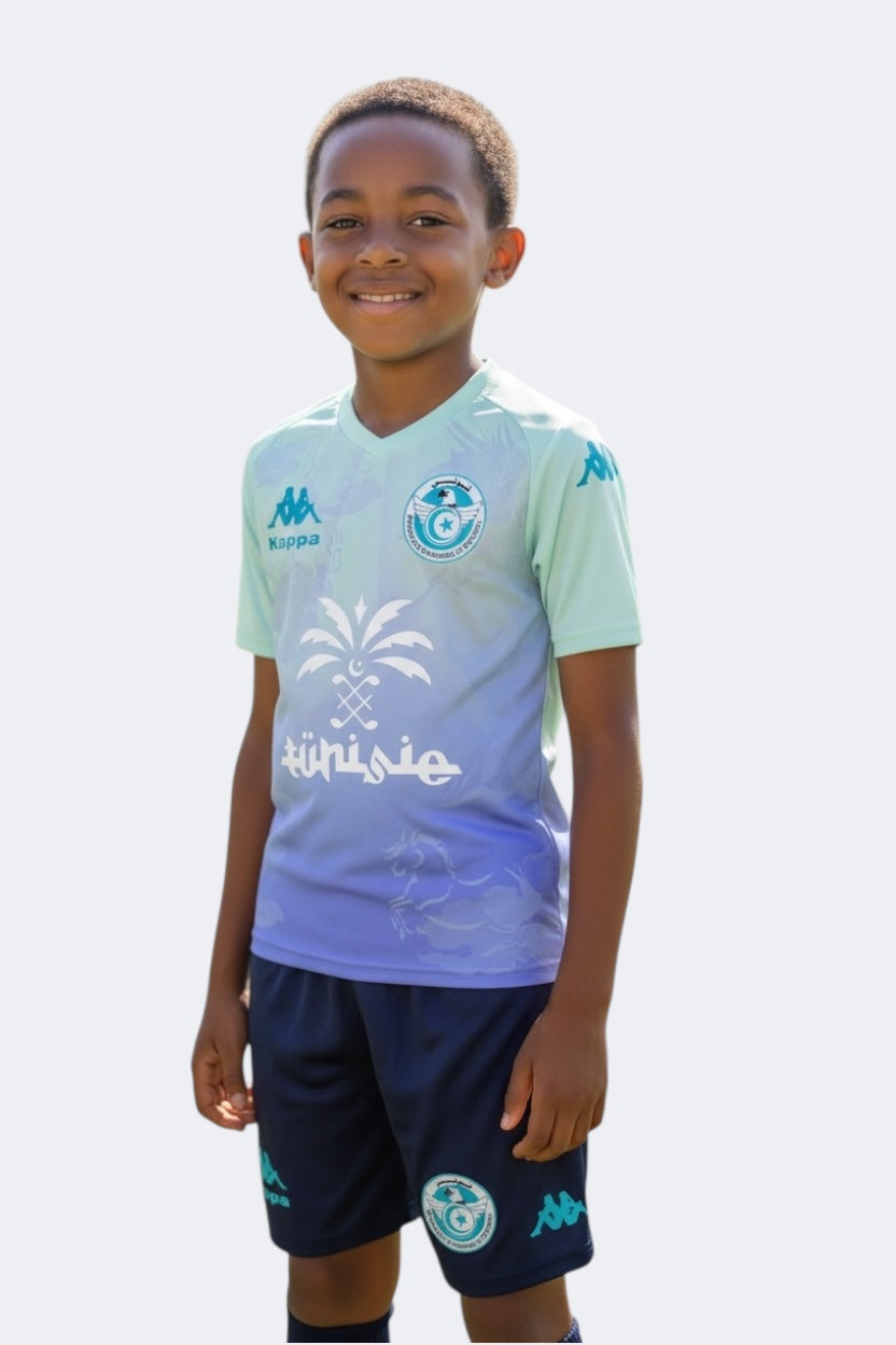 Ensemble Tunisie bleu enfant