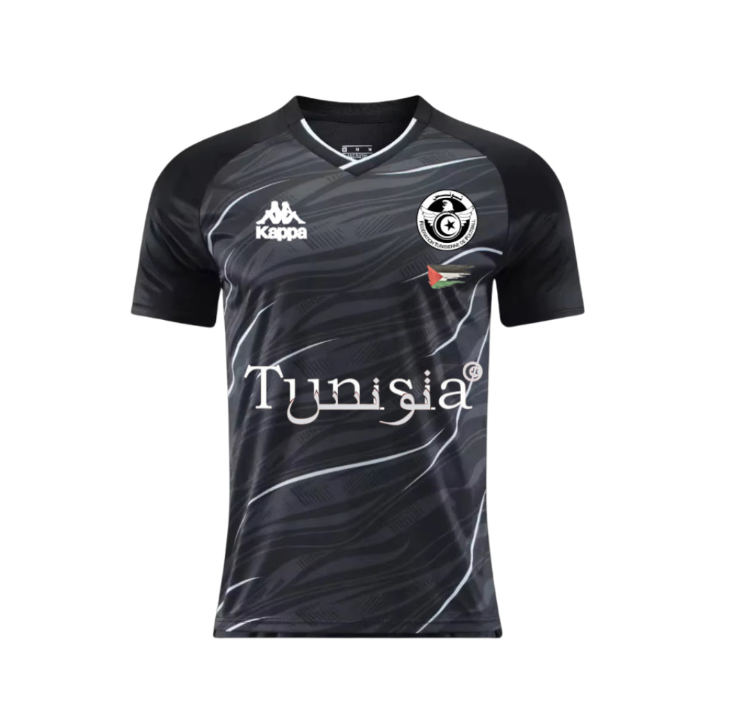Maillot Tunisie X Palestine en hommage à la Palestine Tunisiestore vous propose ce maillot incroyable disponible en stock limité !