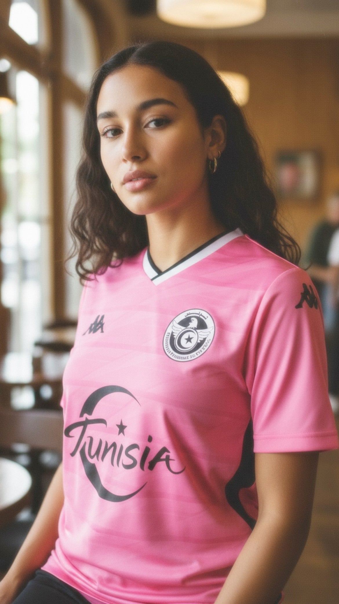 Maillot Tunisie Rose - 2025-2026 Édition limité