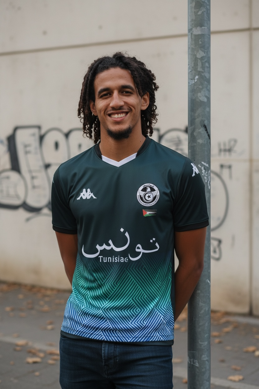 Maillot Tunisie X Palestine- 2025-2026 Édition limité