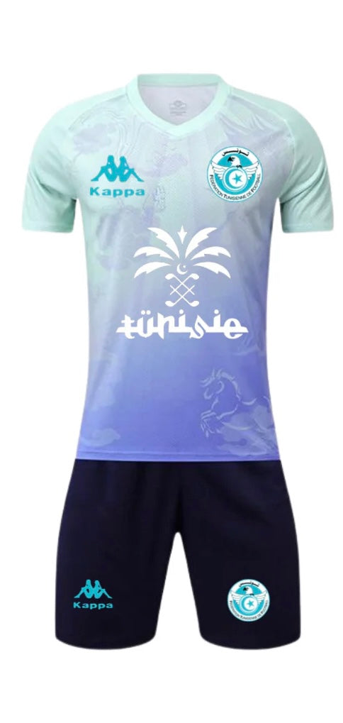 Ensemble Tunisie bleu enfant