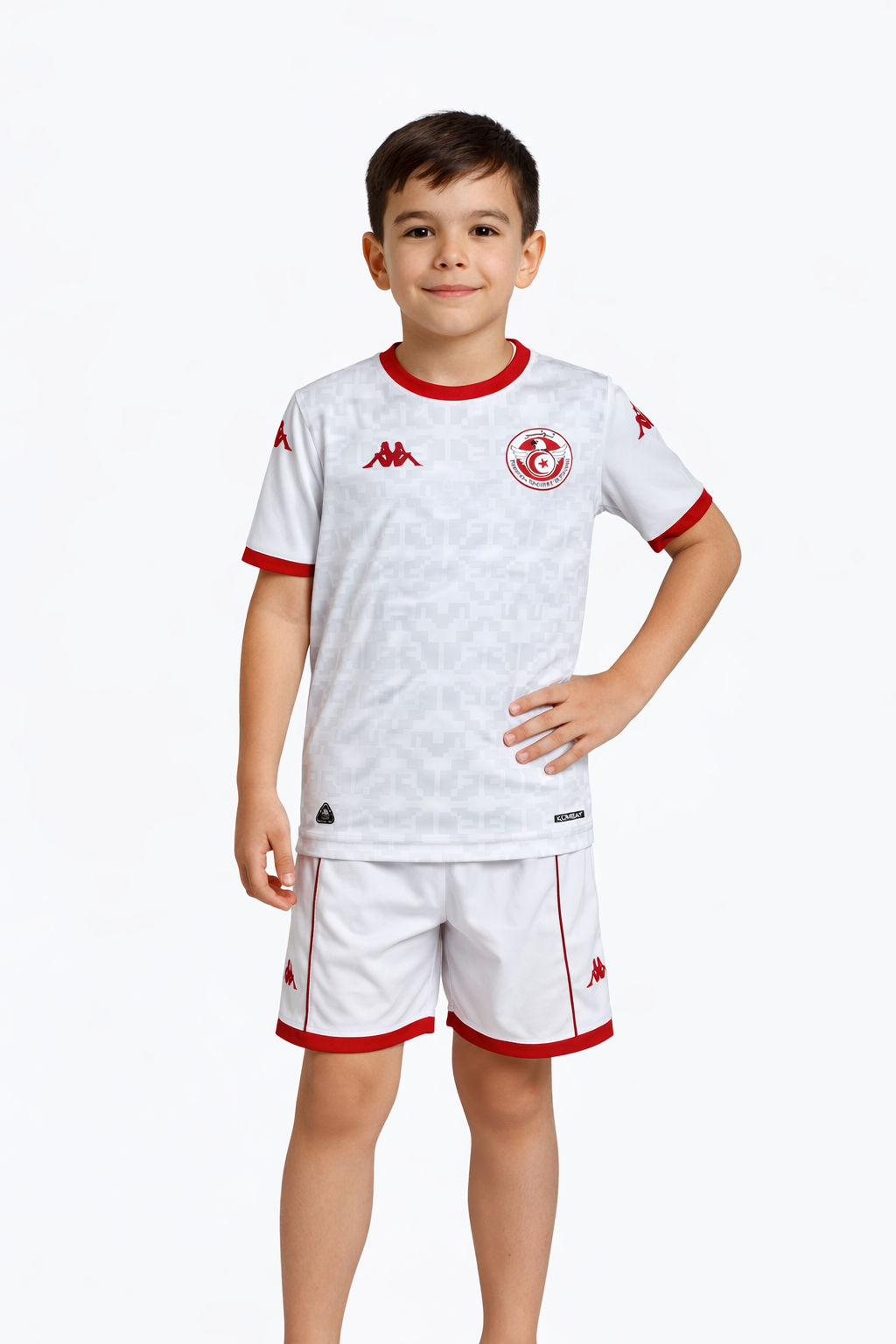 Ensemble Tunisie Extérieur Blanc enfant
